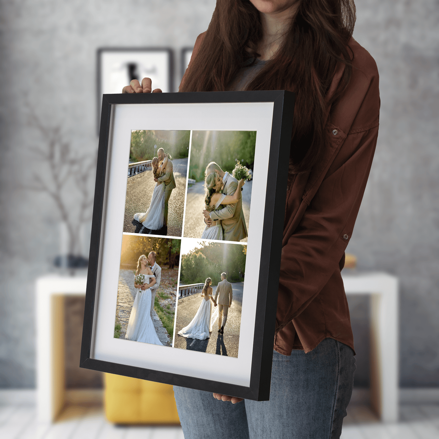 Κολλάζ φωτογραφιών σε κορνίζα – Canvas Frame