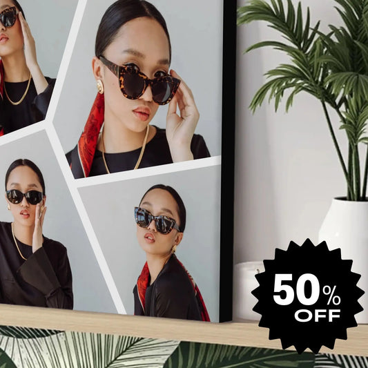 [-50%] Καμβάς Κολλάζ με Φωτογραφίες