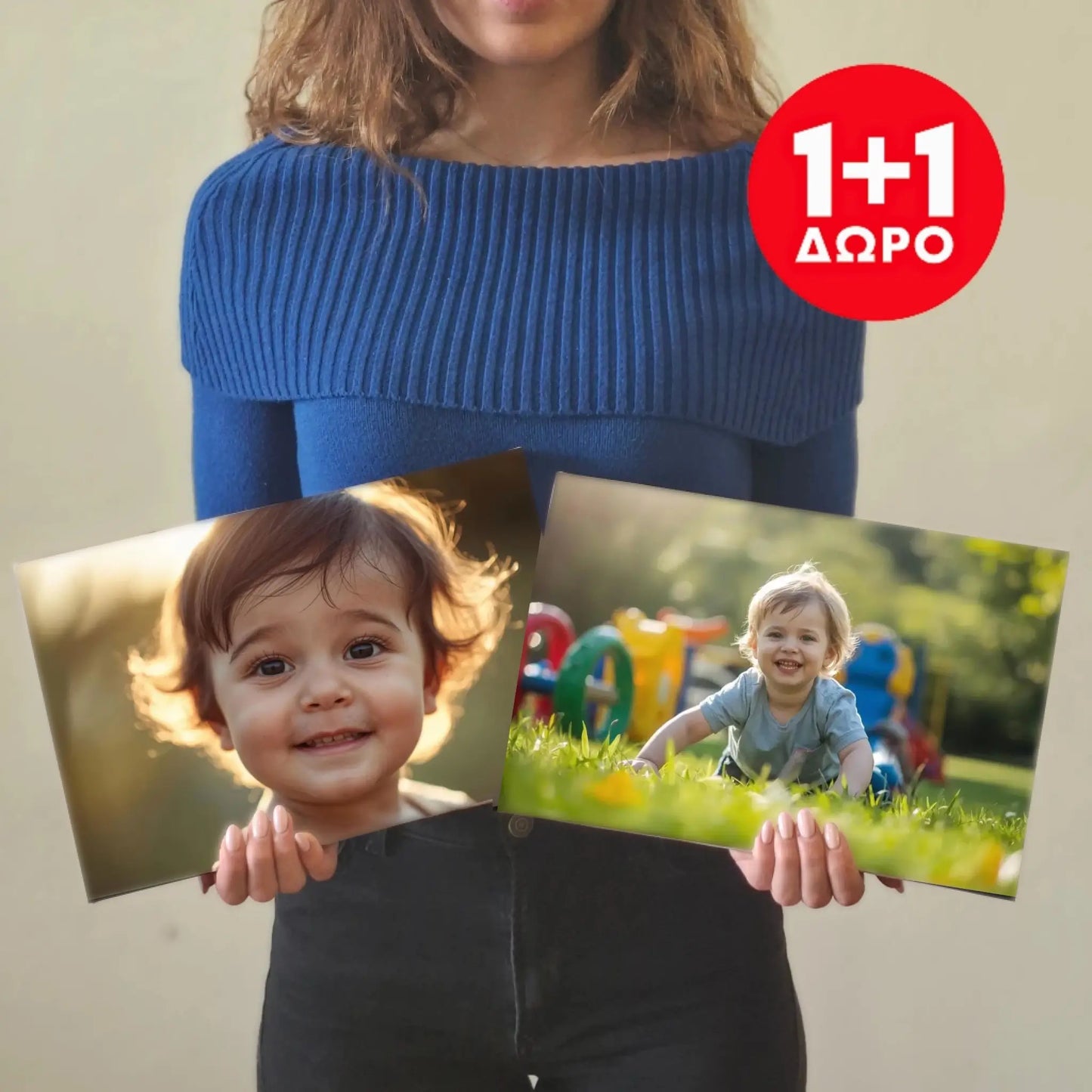 [1+1 ΔΩΡΟ]  Σέτ 2  Καμβάδων 30x20 cm  με Δικές σας Φωτογραφίες