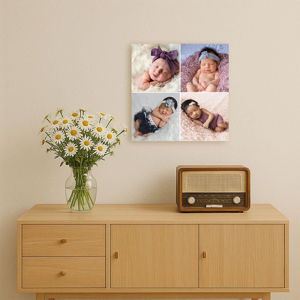 Καμβάς Κολλάζ με 4 Φωτογραφίες - canvasframe