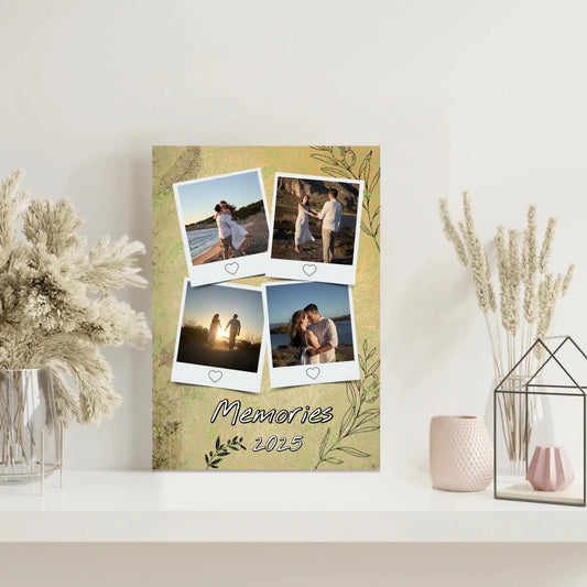 Καμβάς Κολλάζ memories 35X50 cm - canvasframe