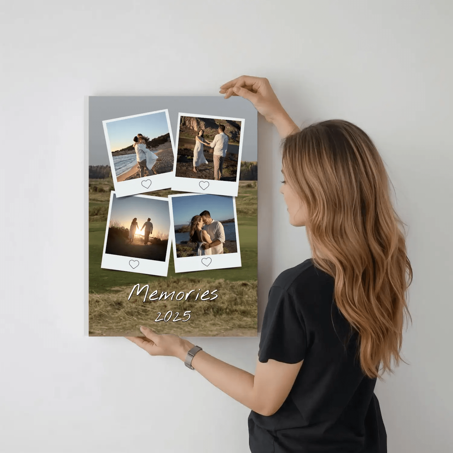 Καμβάς Κολλάζ memories 35X50 cm - canvasframe