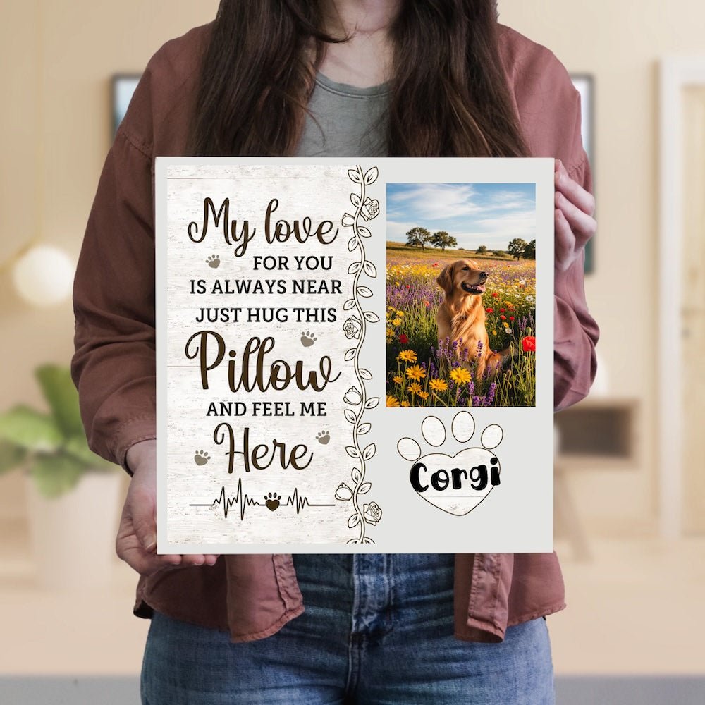 Προσωποποιημένος Καμβάς με Κατοικίδιο, Όνομα & Κείμενο - canvasframe