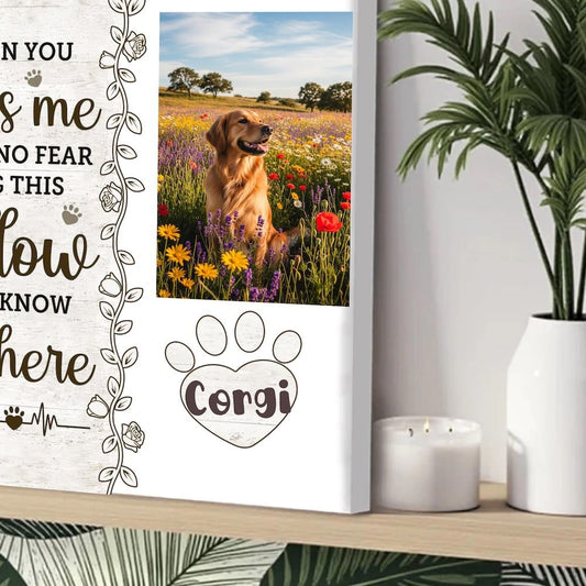 Προσωποποιημένος Καμβάς με Κατοικίδιο, Όνομα & Κείμενο - canvasframe